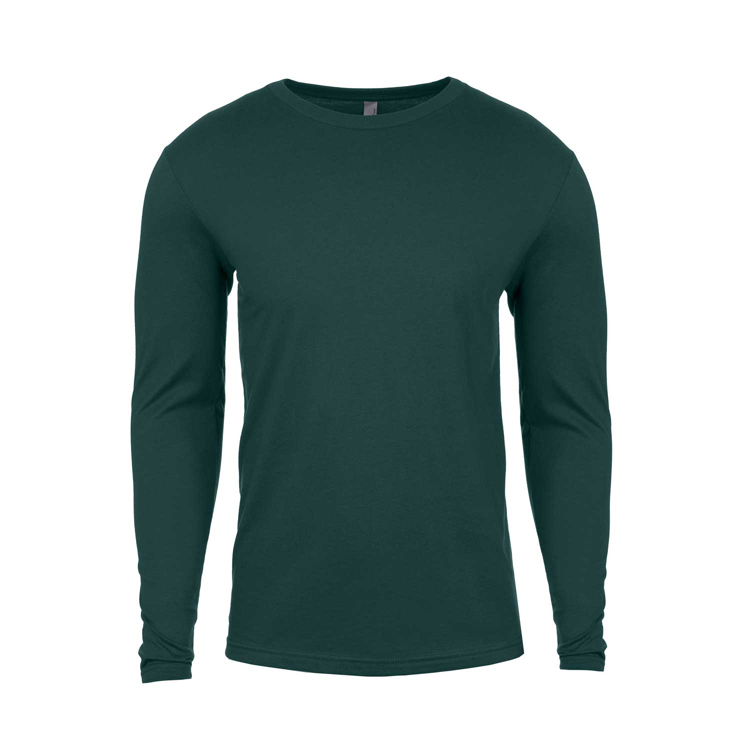 Unisex Cotton Long Sleeve T-Shirt Forest Green 3601 Next Level Apparel XS-3XL