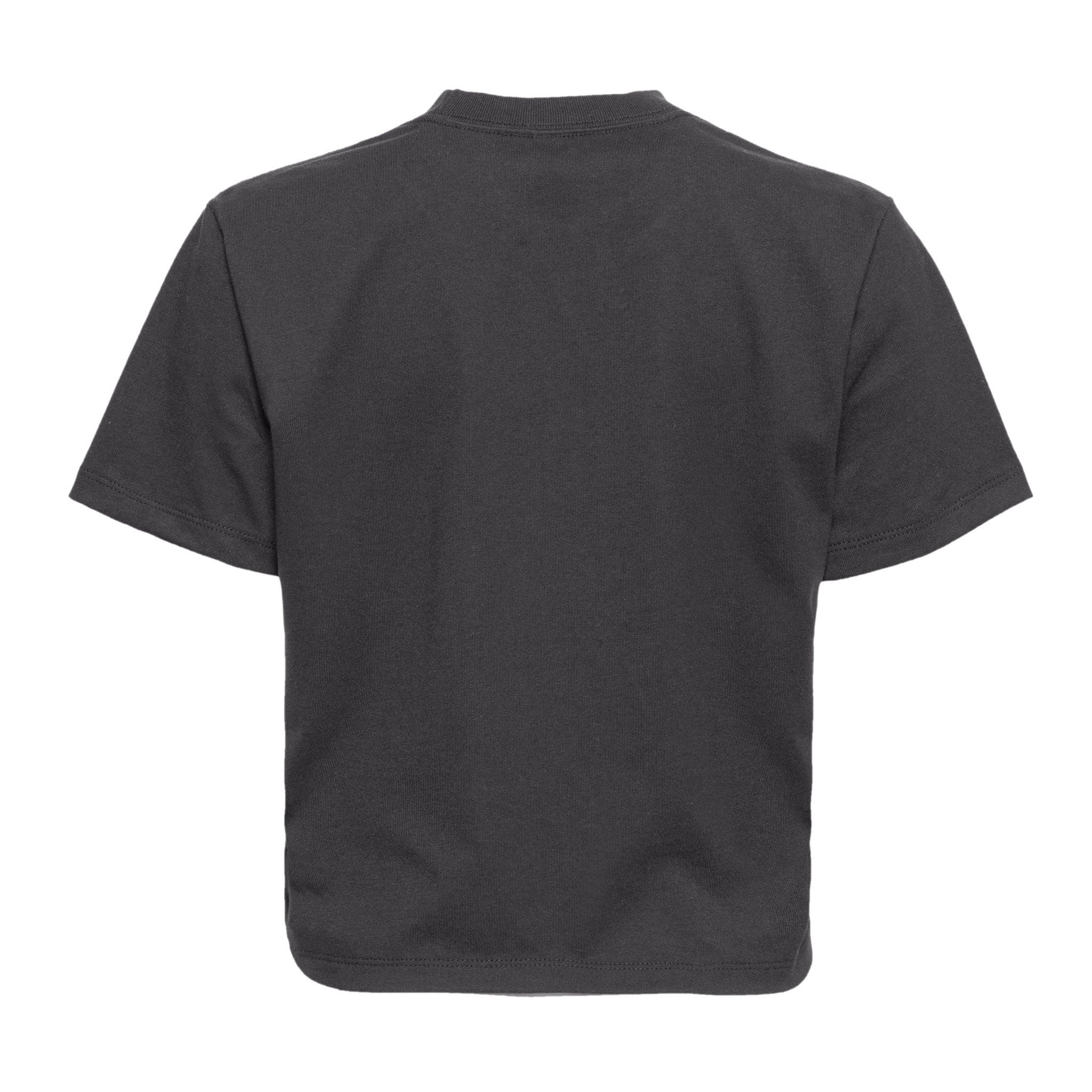 Heavyweight High Boxy T-Shirt Graphite Black 7610 Next Level Apparel Sizes XS, S, M, L, XL, 2XL, 3XL Back View