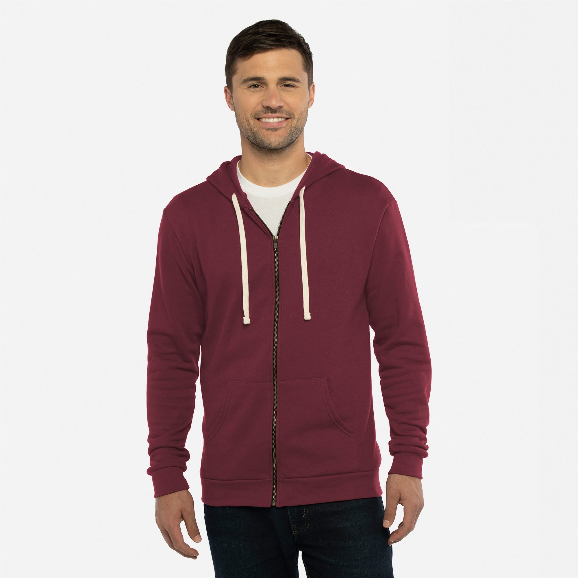 Unisex Santa Barbara Full Zip Hoodie