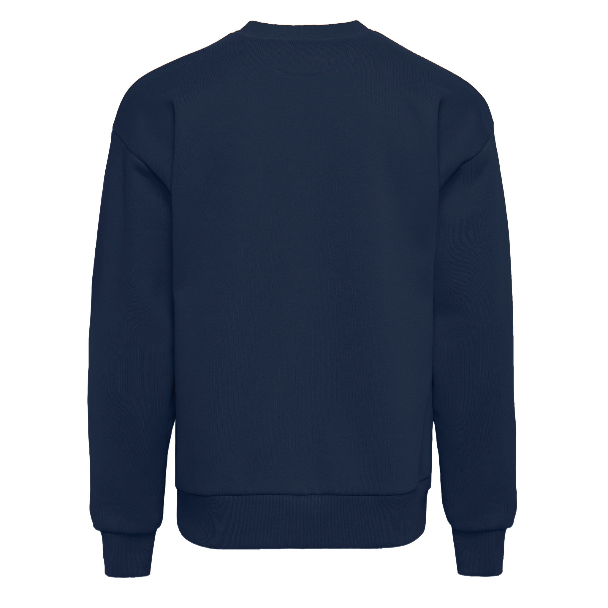 Unisex Heavyweight Sweatshirt Midnight Navy 9007 Next Level Apparel Sizes XS, S, M, L, XL, 2XL, 3XL Back View