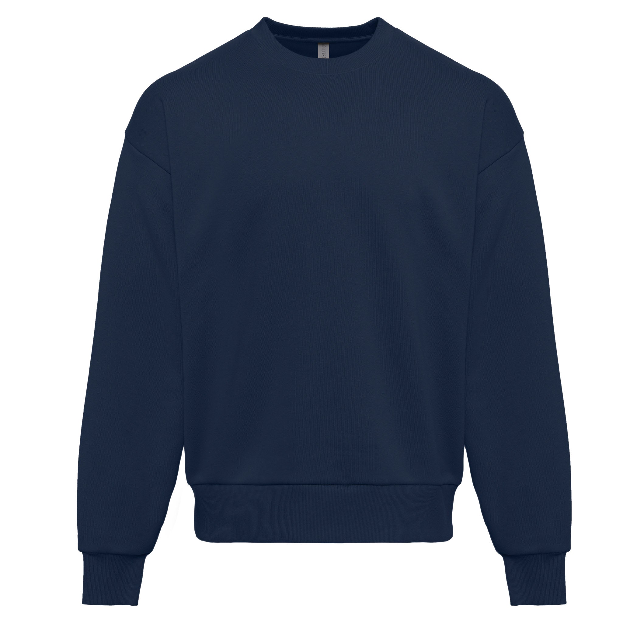 Unisex Heavyweight Sweatshirt Midnight Navy 9007 Next Level Apparel Sizes XS, S, M, L, XL, 2XL, 3XL