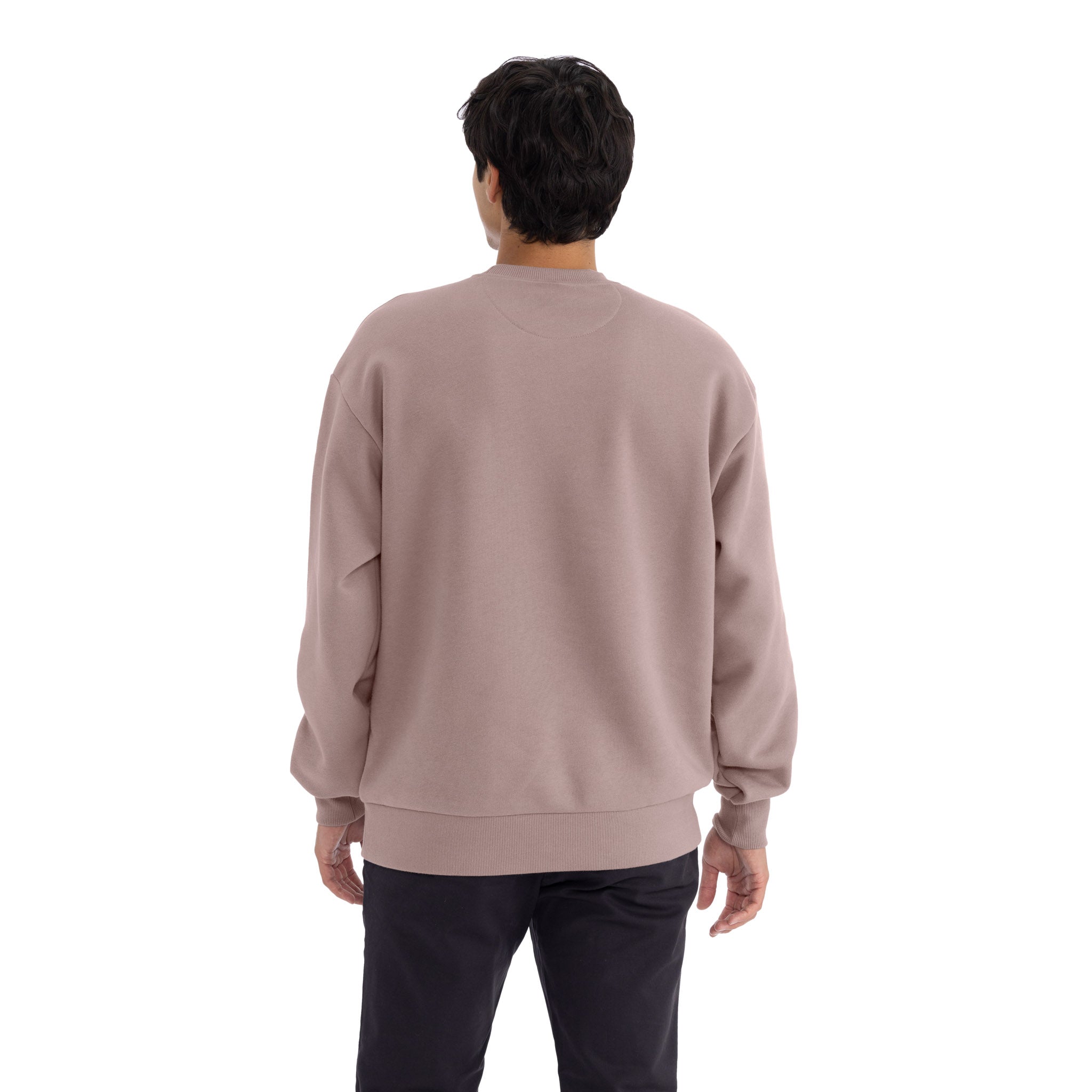 Unisex Heavyweight Sweatshirt Shiitake 9007 Next Level Apparel Side View