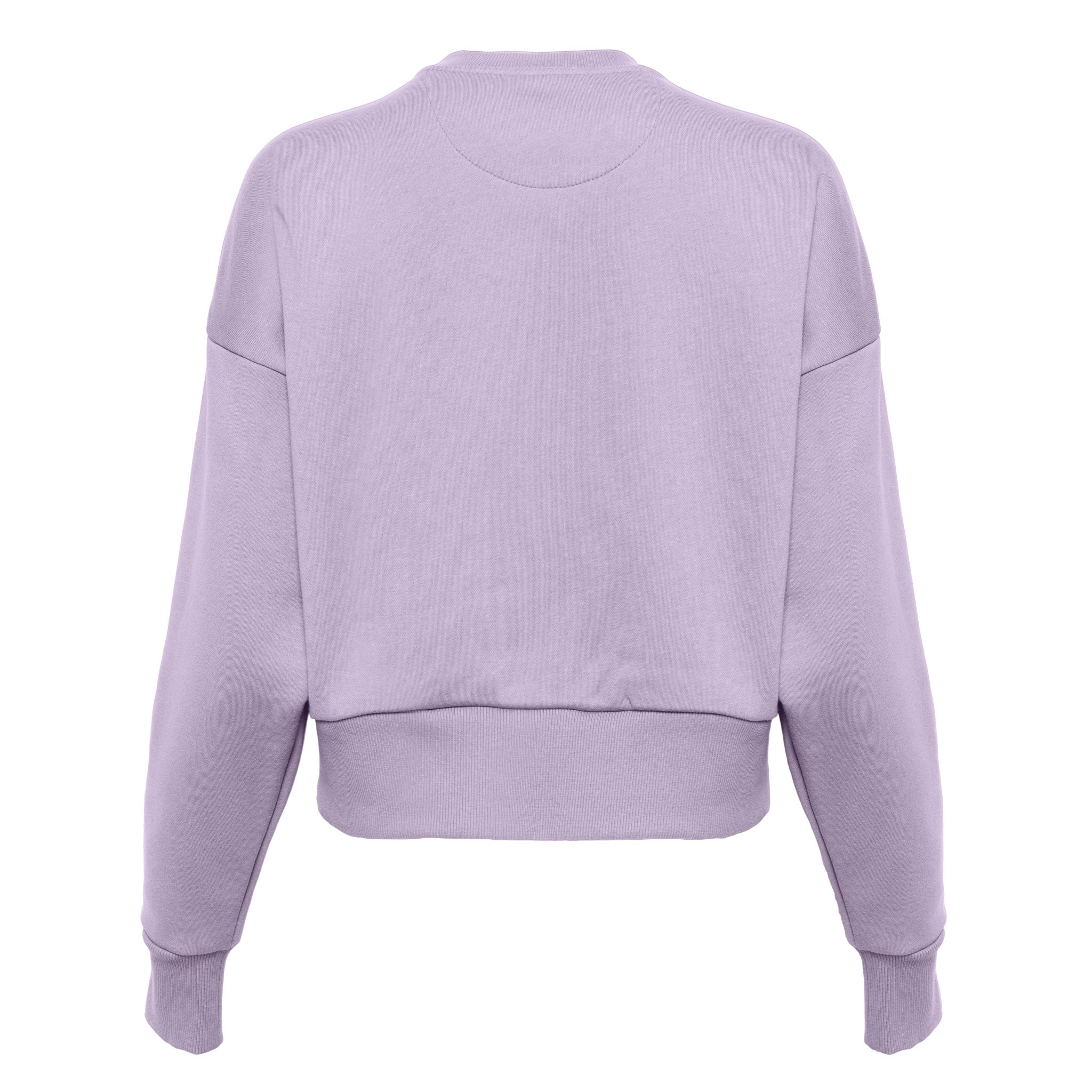 Women's Heavyweight Sweatshirt Lavender 9087 Next Level Apparel Sizes XS, S, M, L, XL, 2XL, 3XL Back View