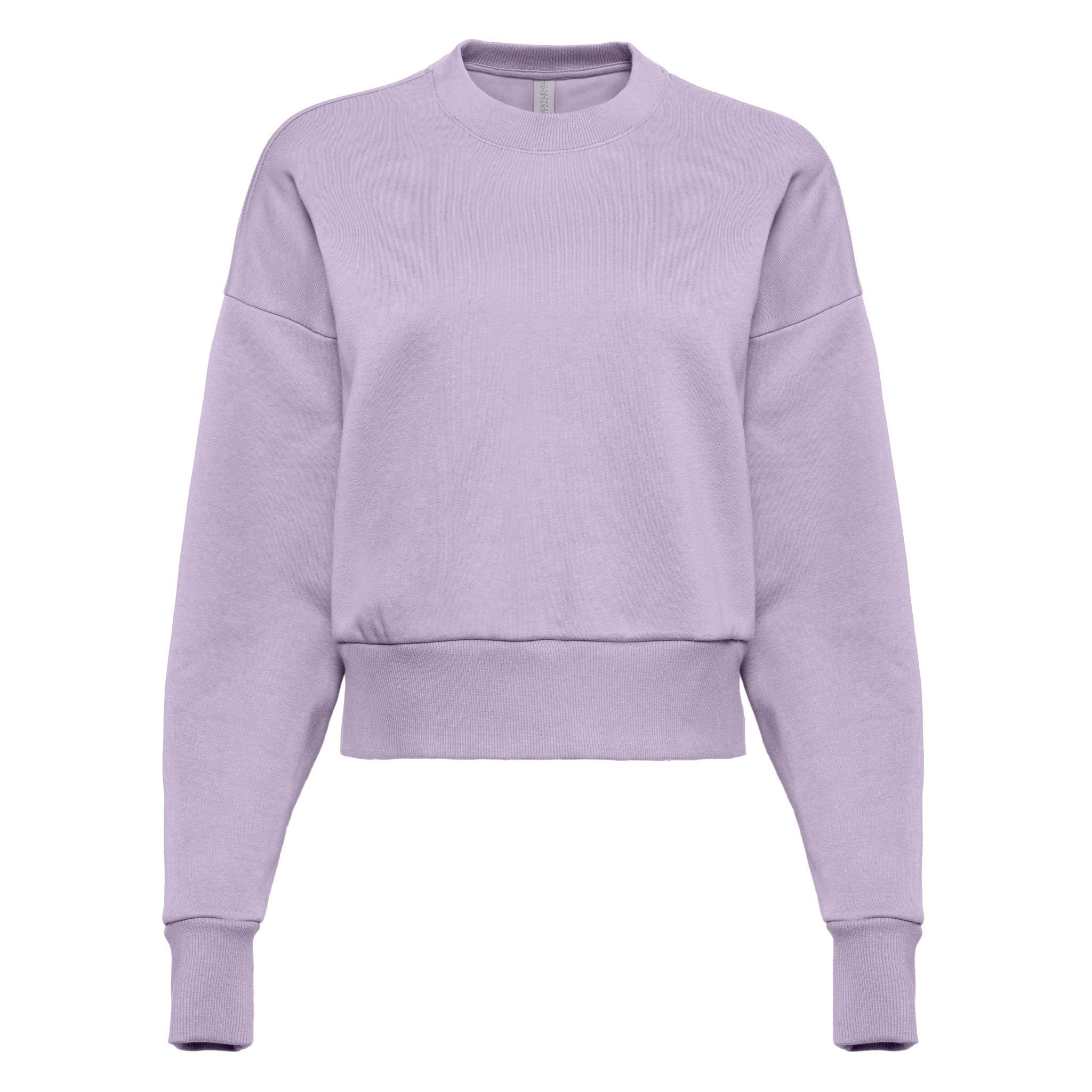 Women's Heavyweight Sweatshirt Lavender 9087 Next Level Apparel Sizes XS, S, M, L, XL, 2XL, 3XL