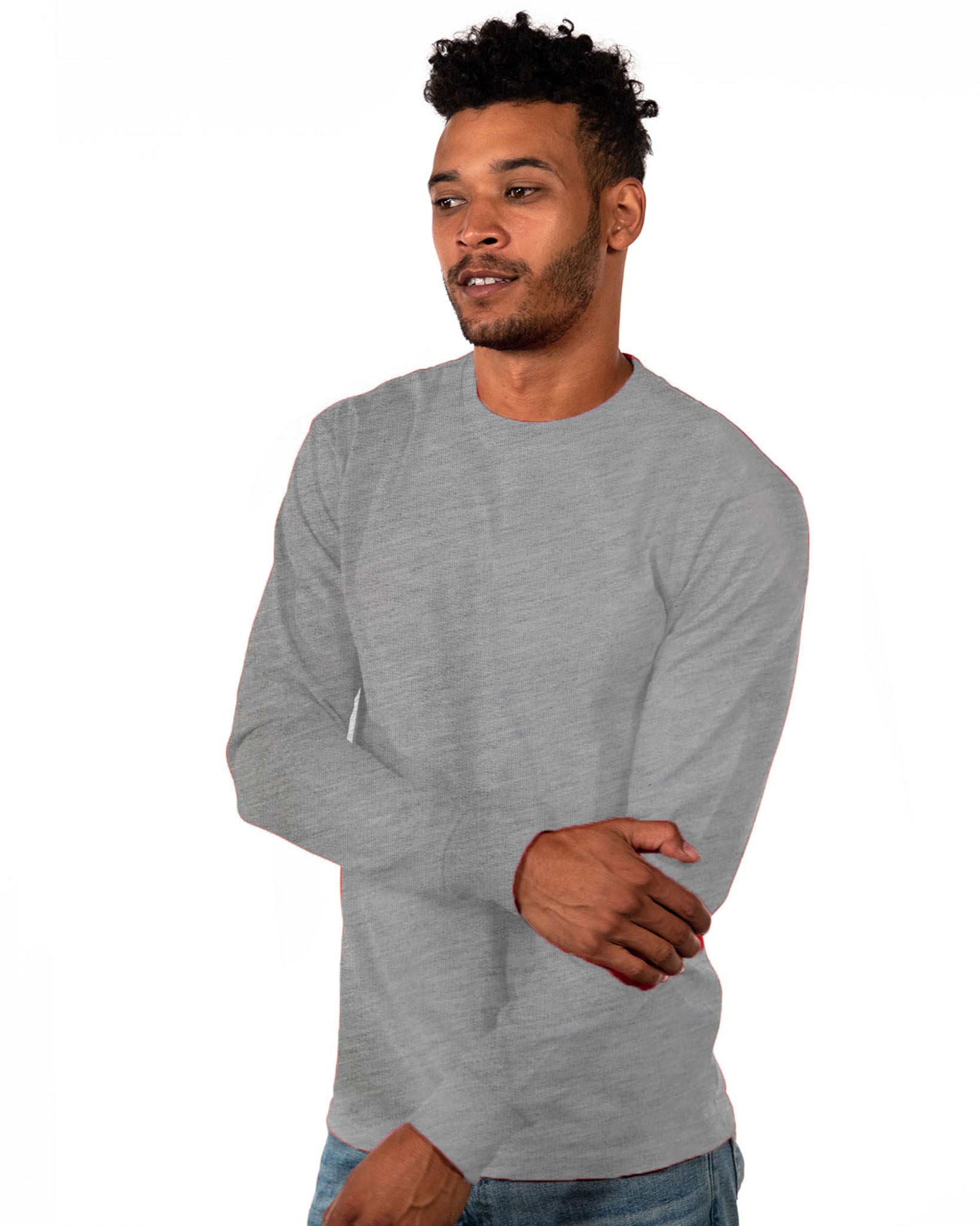 Unisex Heavyweight Cotton Long Sleeve T-Shirt