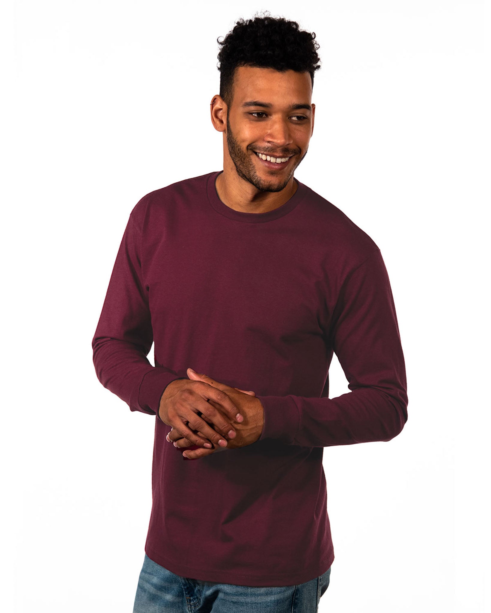 Unisex Heavyweight Cotton Long Sleeve T-Shirt