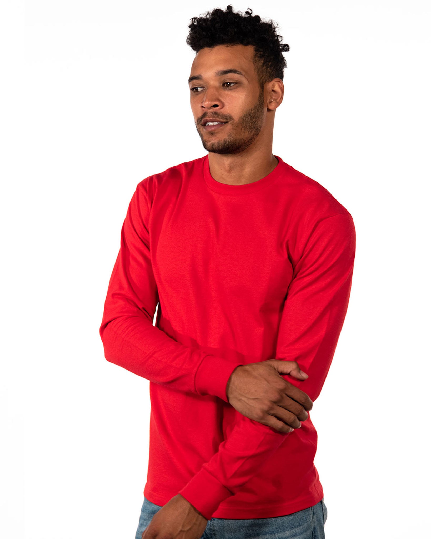 Unisex Heavyweight Cotton Long Sleeve T-Shirt