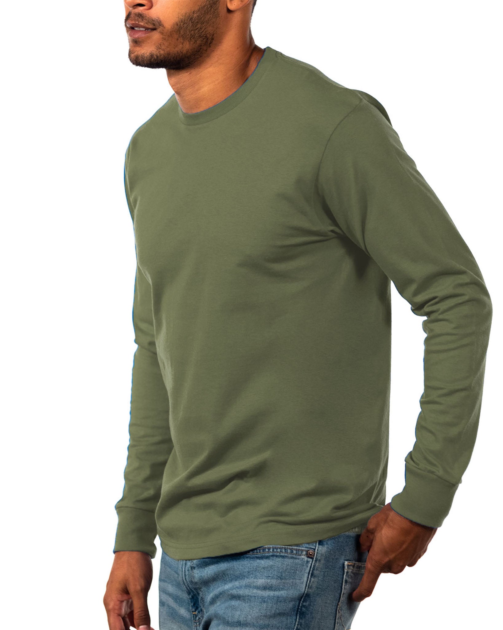 Unisex Heavyweight Cotton Long Sleeve T-Shirt