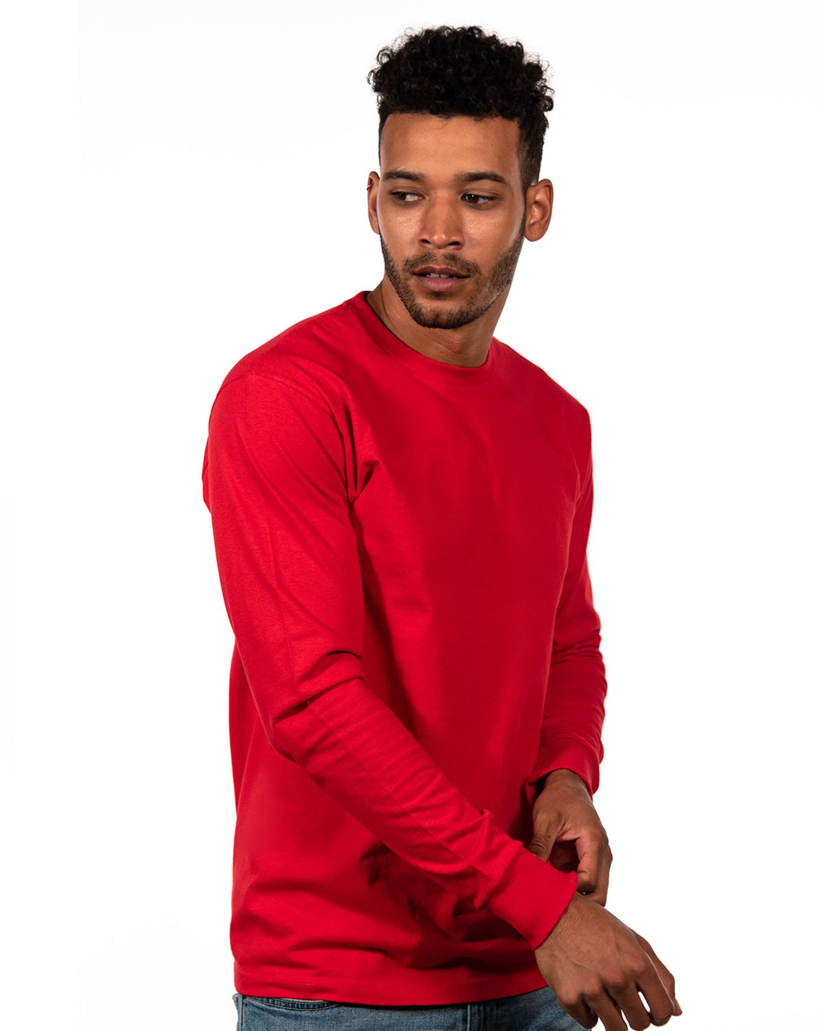 Unisex Heavyweight Cotton Long Sleeve T-Shirt