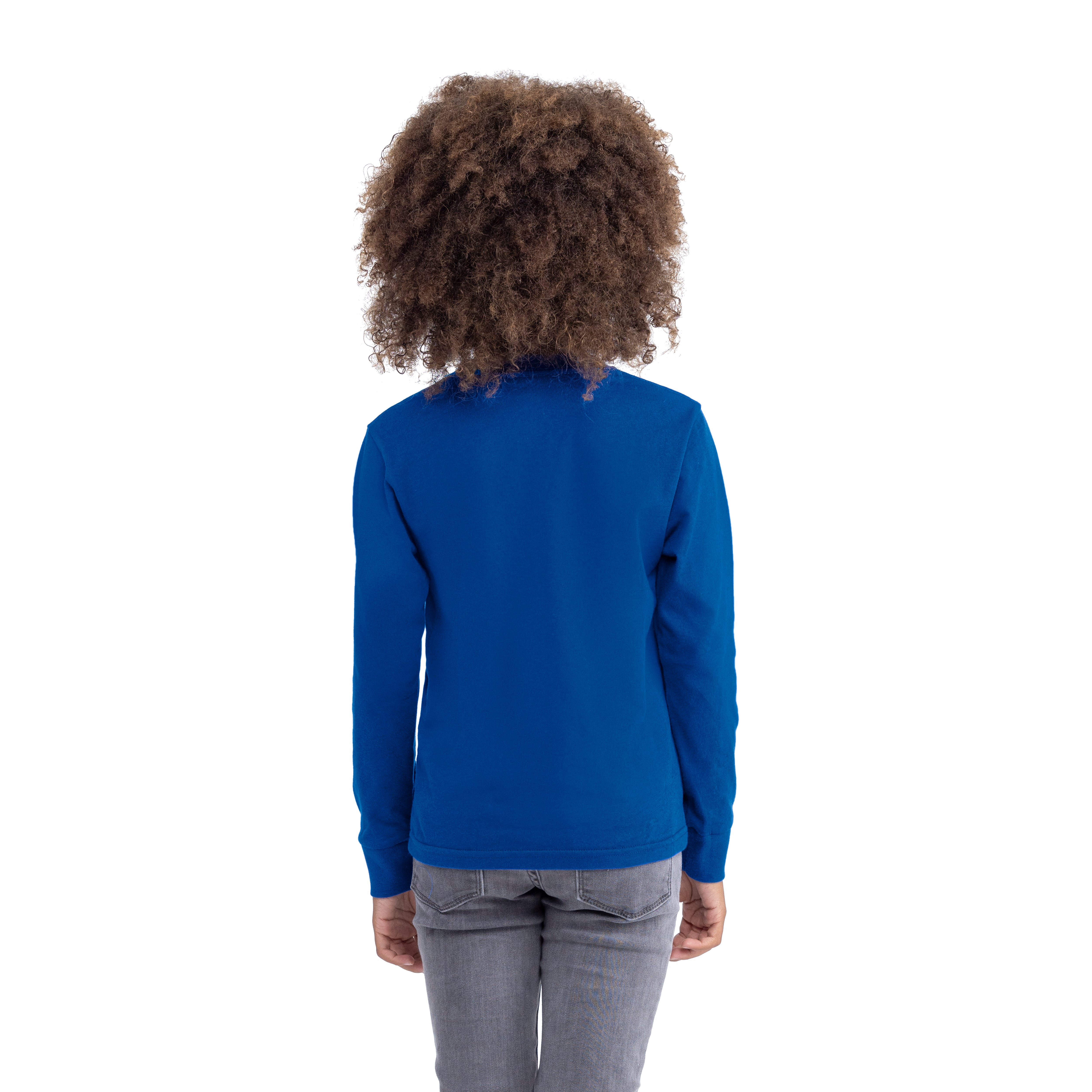 Youth cotton long sleeve T-shirt