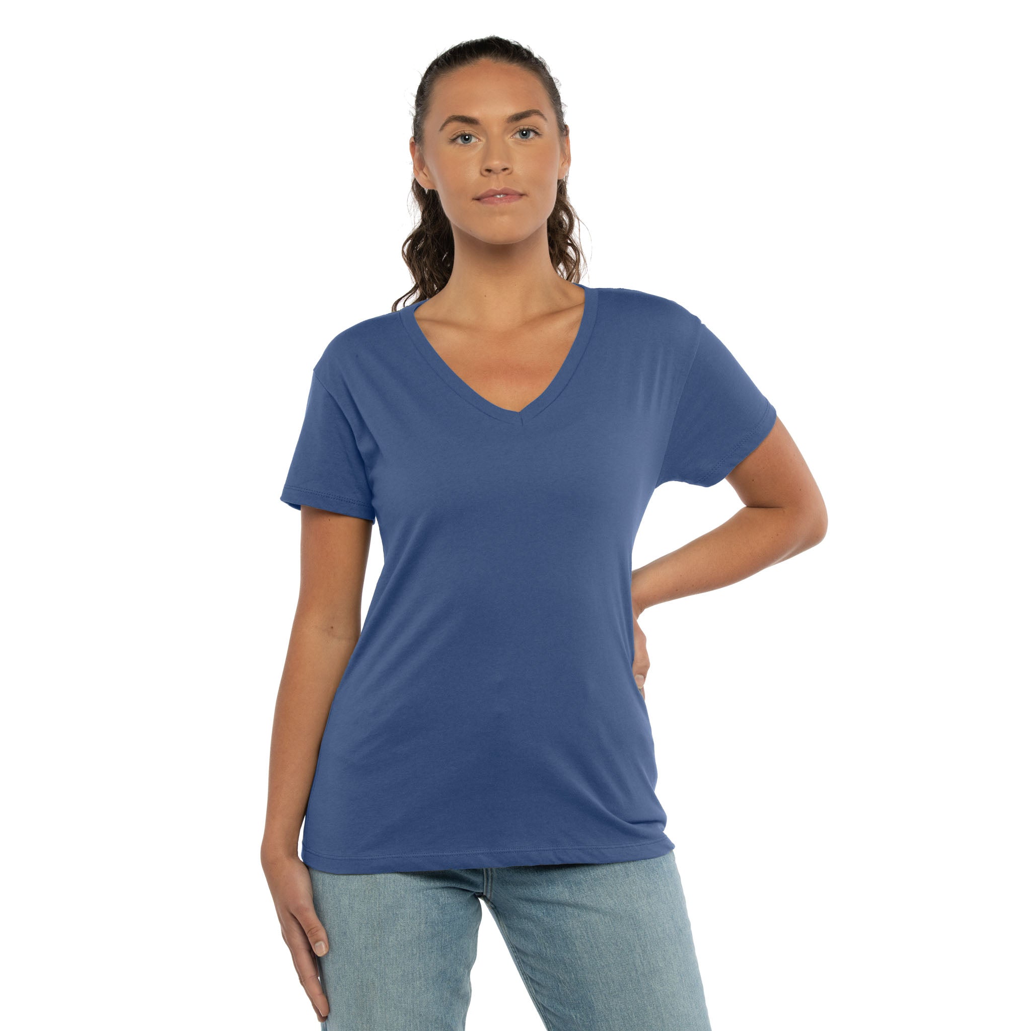 Women's Cotton V-Neck T-Shirt