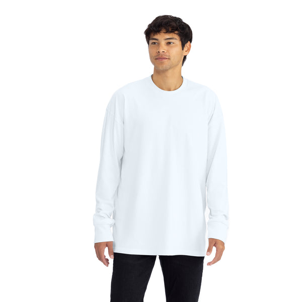 Introducing our Heavyweight Long Sleeve Ringspun Cotton T-Shirt: crafted for durability and comfort. Made from premium ringspun cotton, it offers unmatched softness. Versatile and timeless, it's an essential addition to any wardrobe.