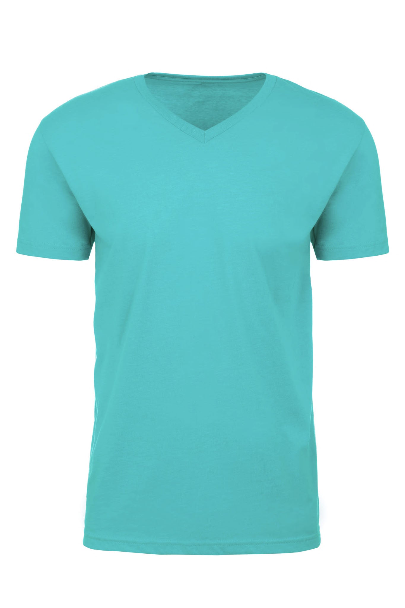 Unisex CVC V-Neck T-Shirt