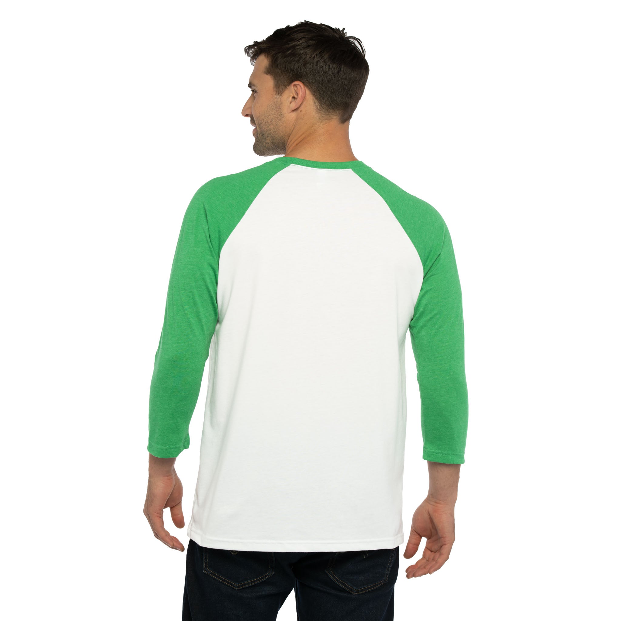 Unisex CVC 3/4 Raglan T-Shirt