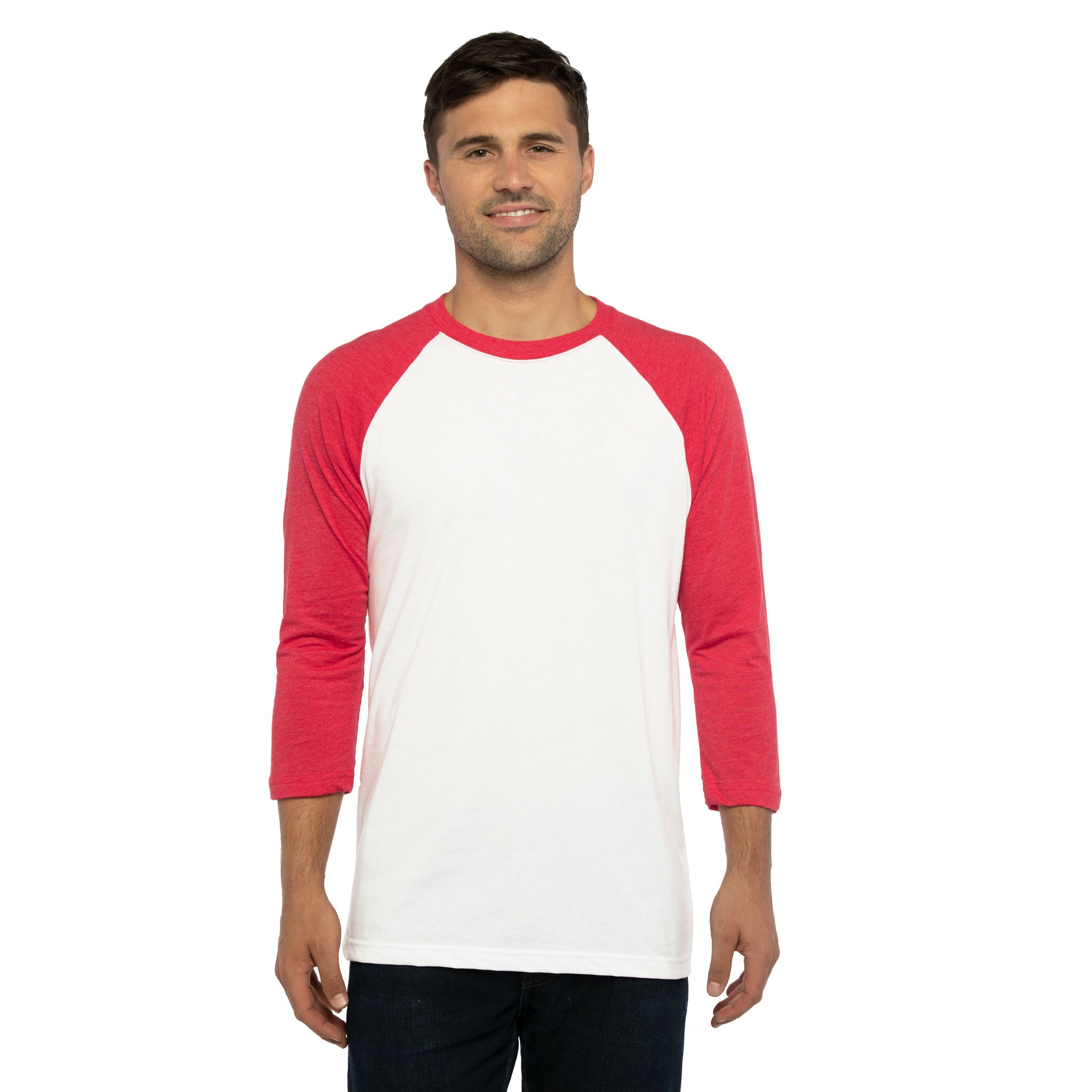 Unisex CVC 3/4 Raglan T-Shirt