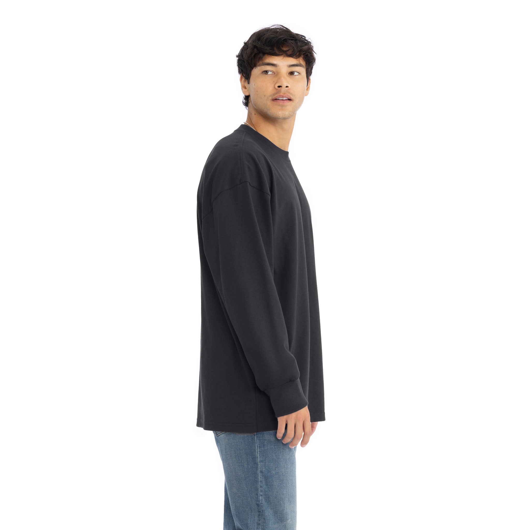 Heavyweight Cotton Long Sleeve T-Shirt