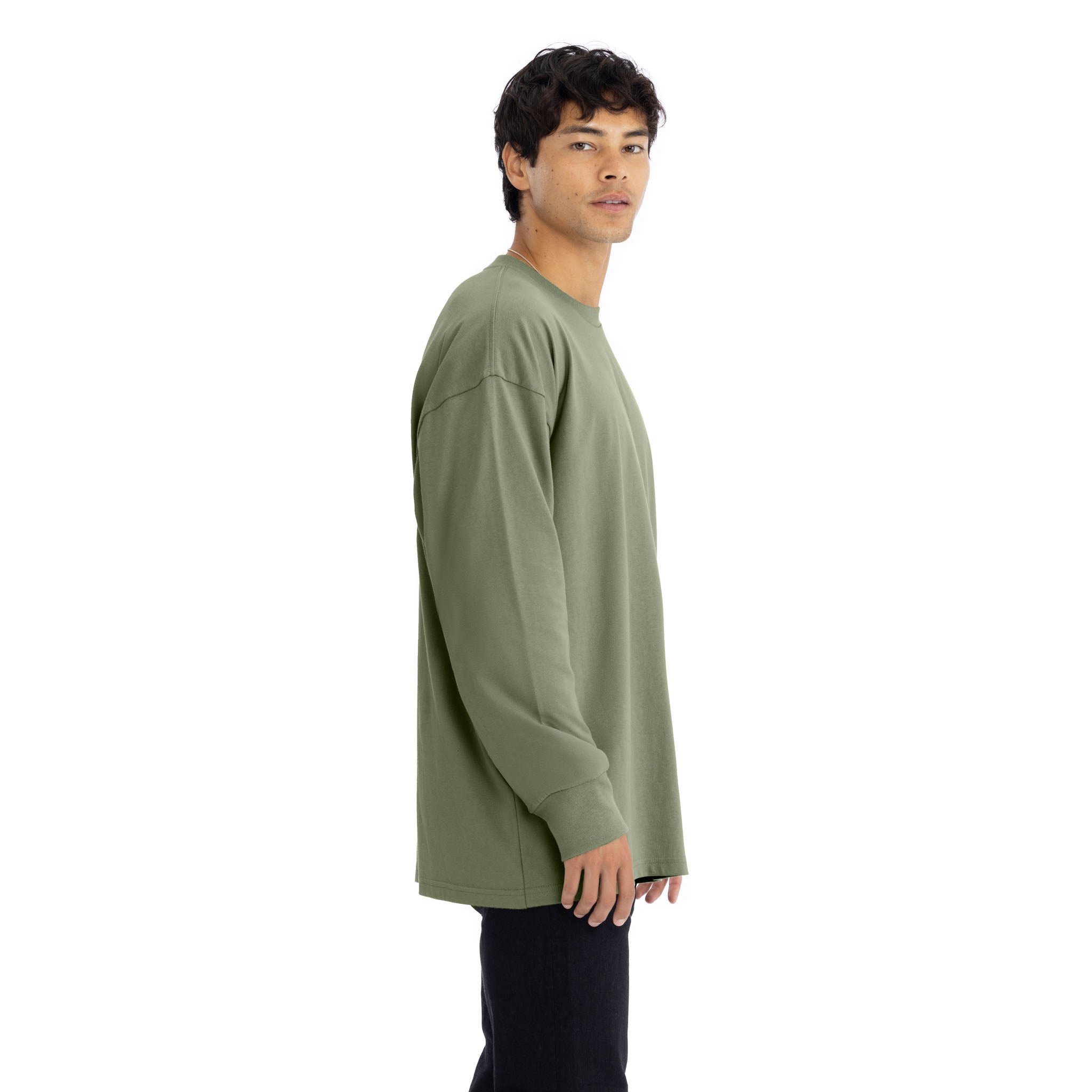 Heavyweight Cotton Long Sleeve T-Shirt