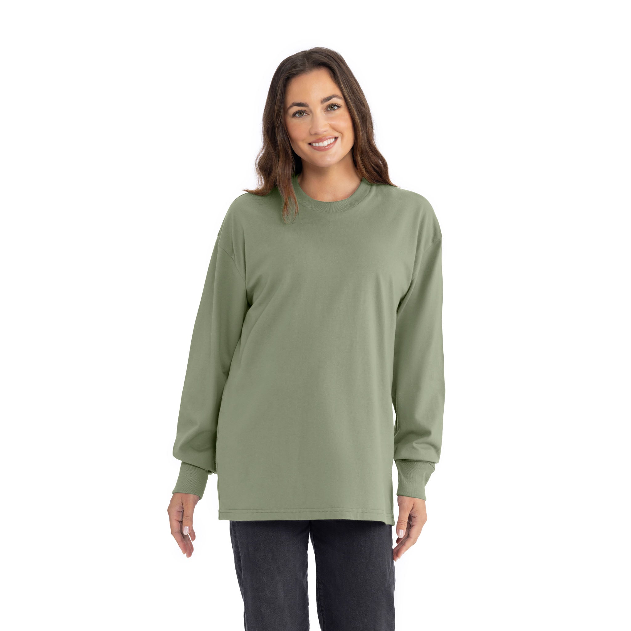 Heavyweight Cotton Long Sleeve T-Shirt