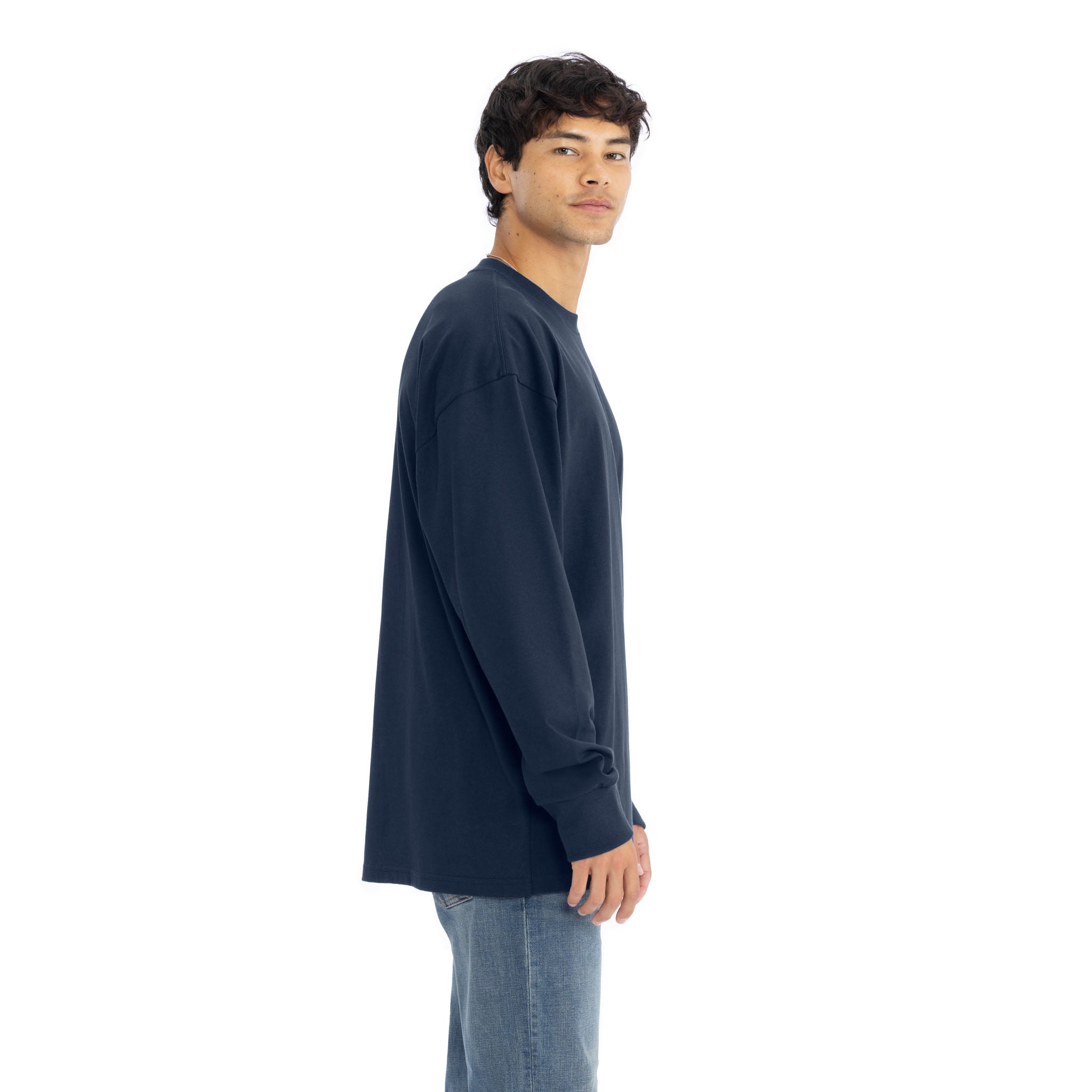 Heavyweight Cotton Long Sleeve T-Shirt