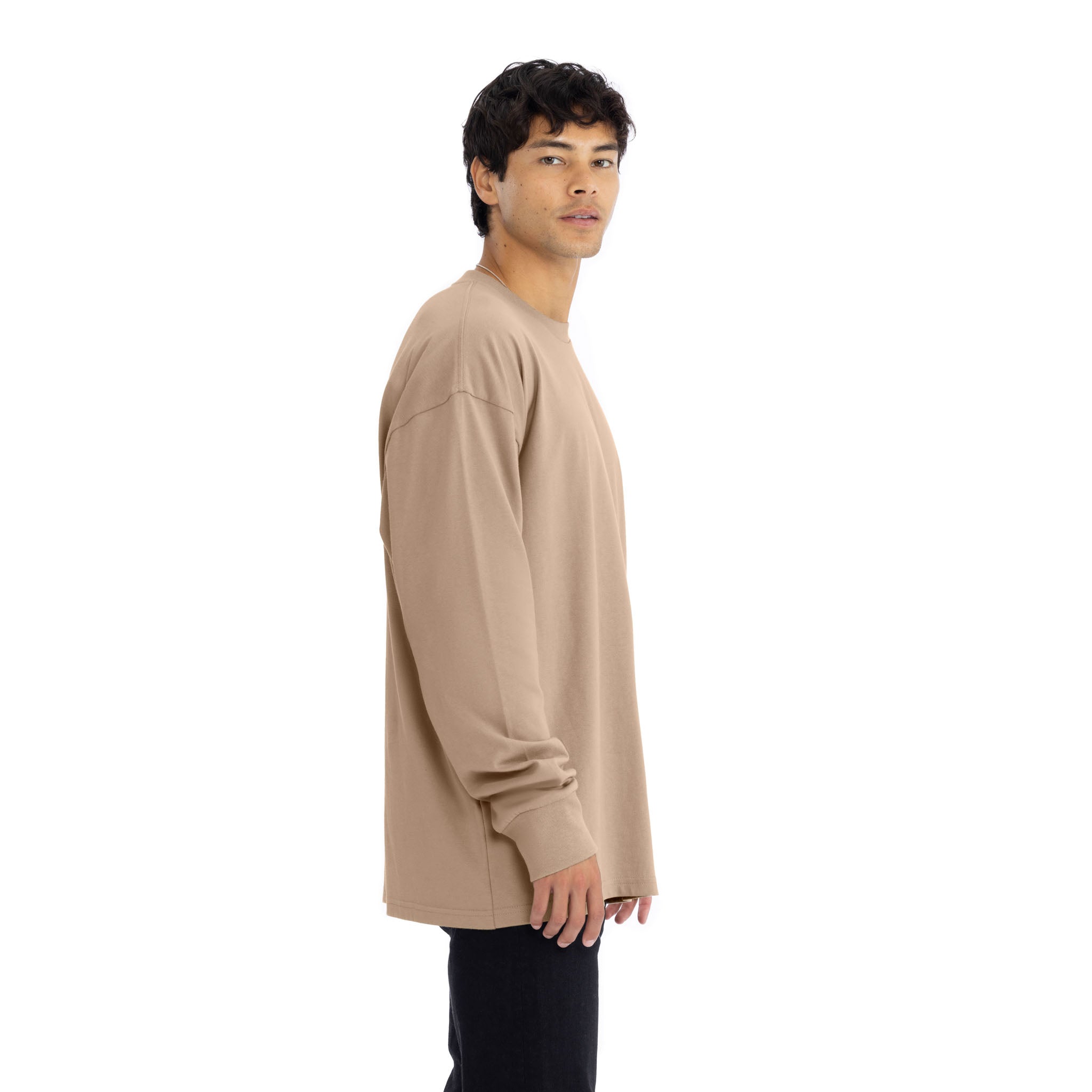 Heavyweight Cotton Long Sleeve T-Shirt