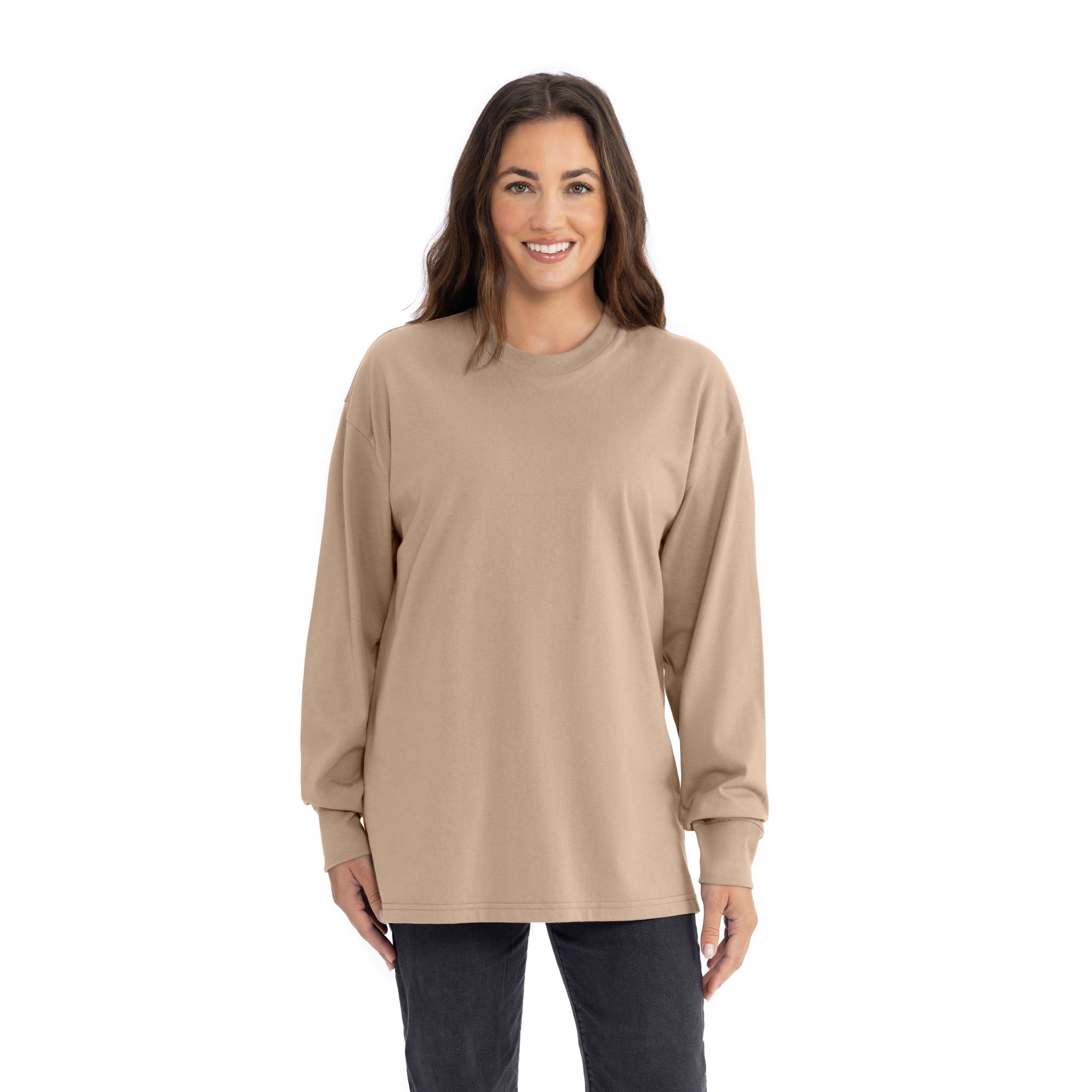 Heavyweight Cotton Long Sleeve T-Shirt