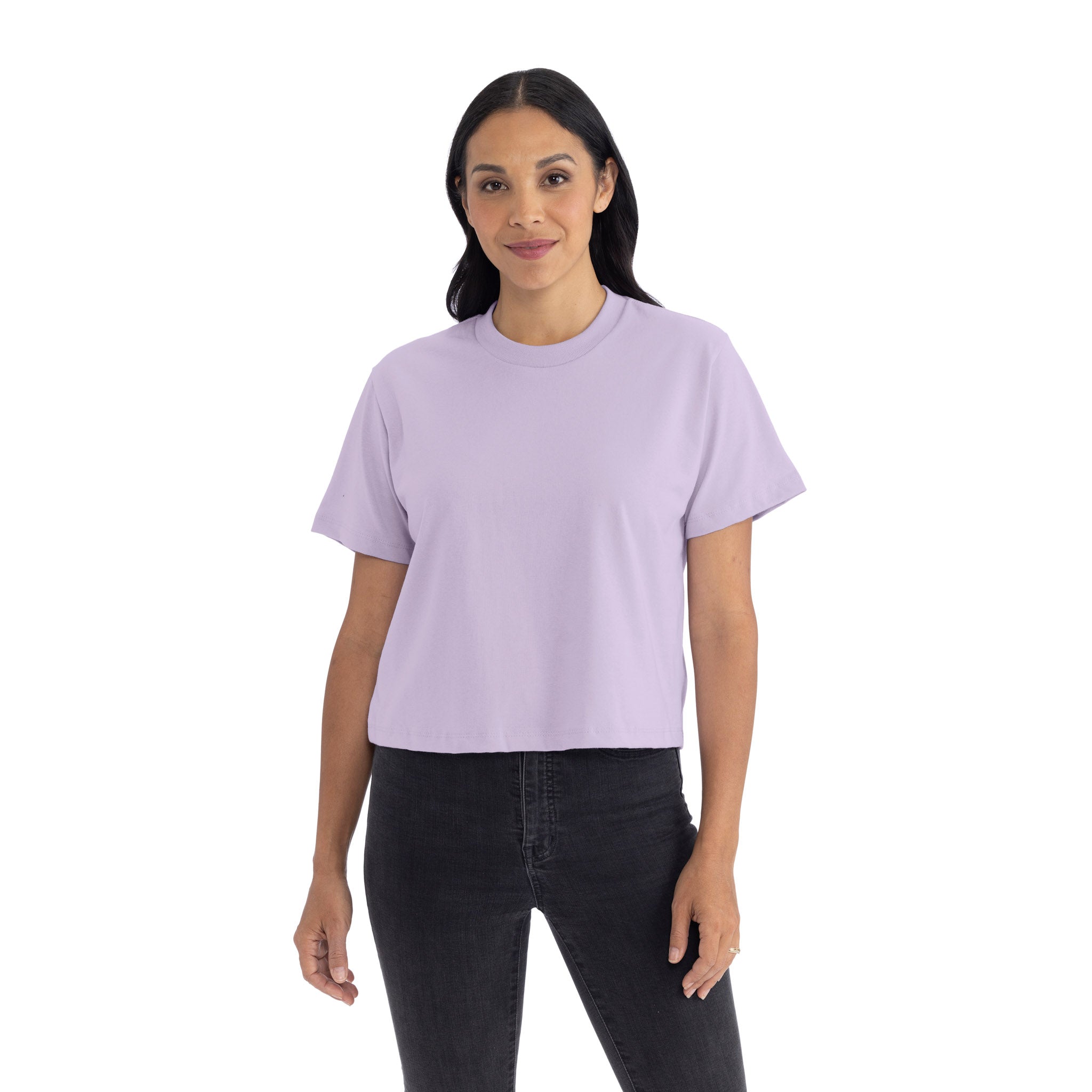 Heavyweight High Boxy T-Shirt - Lavender | 7610 | Next Level Apparel