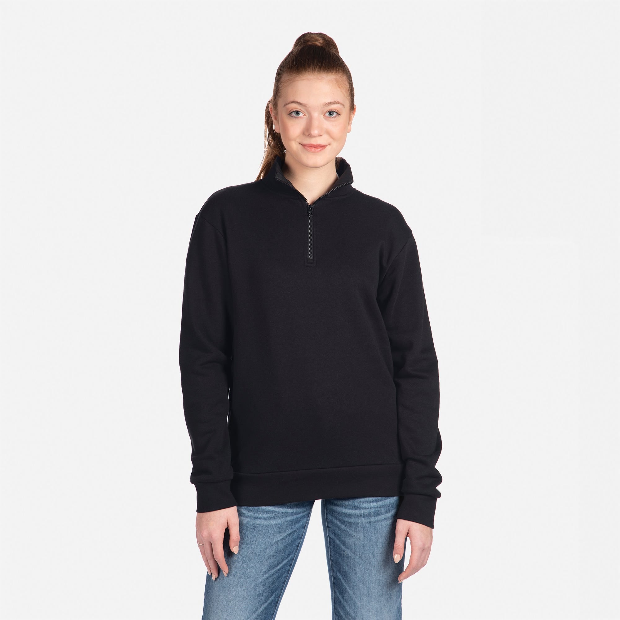 Unisex Fleece Quarter Zip