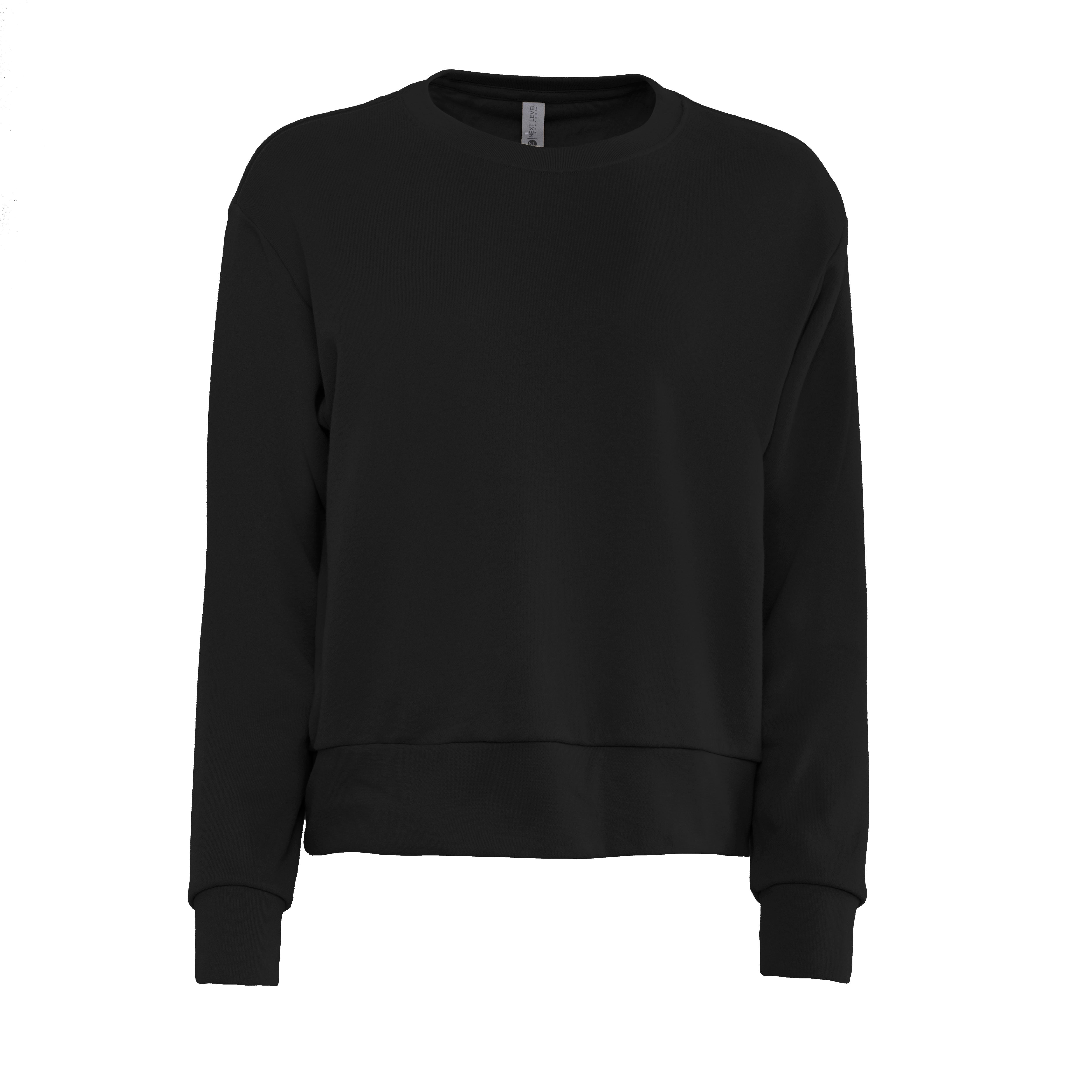 Women's sueded French Terry sweatshirt