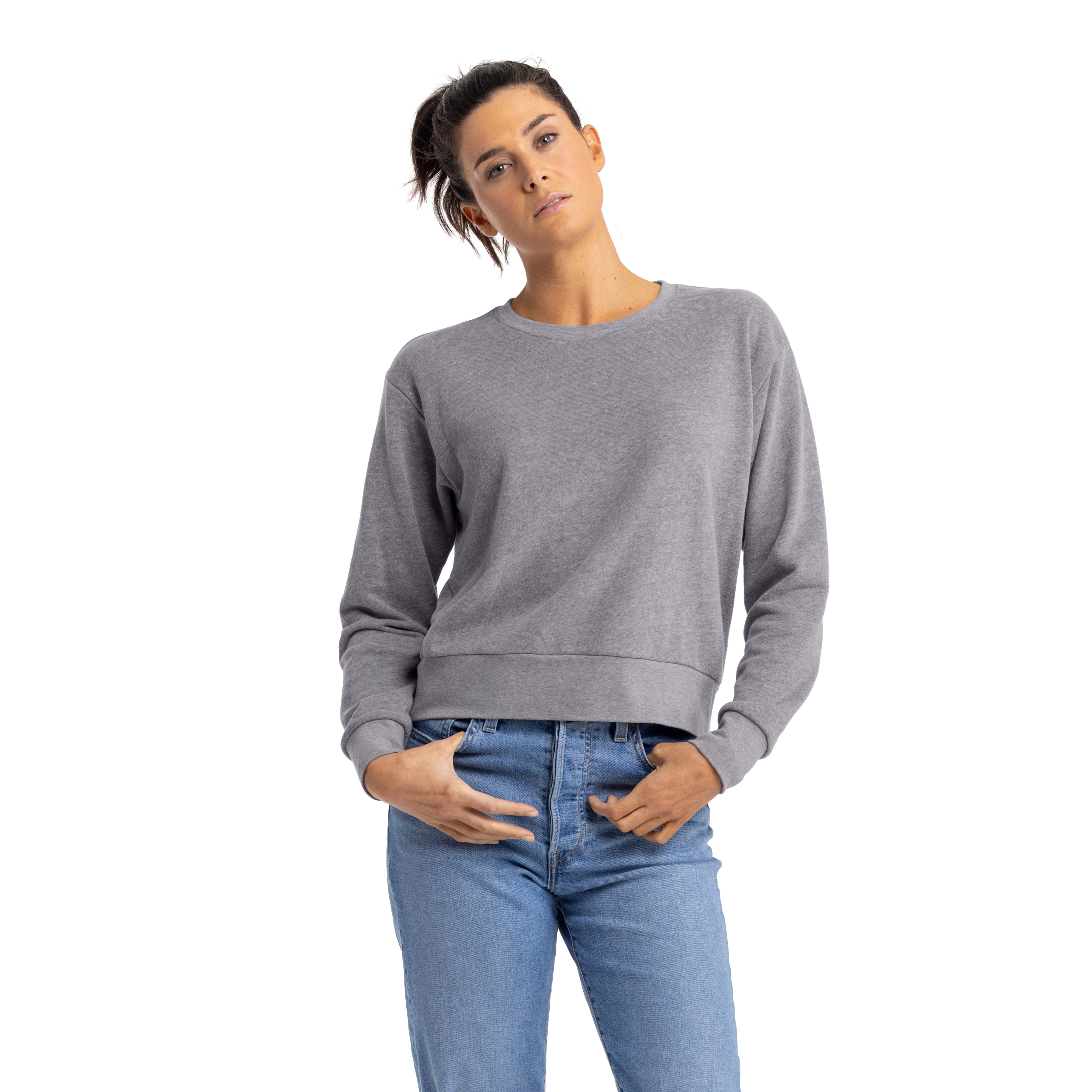 French terry sweatshirt sale