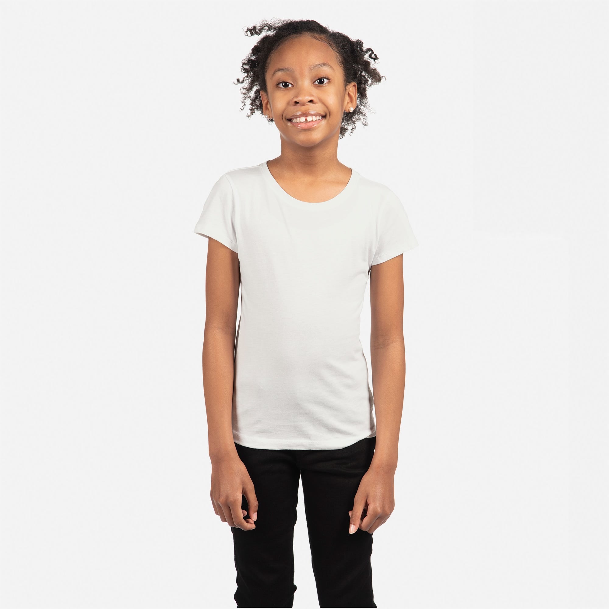 Cotton Princess T-Shirt White 3710 Next Level Apparel