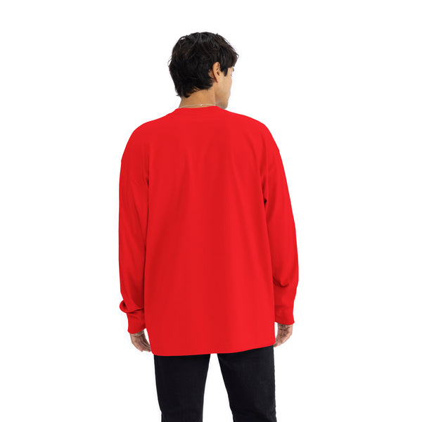 Introducing our Heavyweight Long Sleeve Ringspun Cotton T-Shirt: crafted for durability and comfort. Made from premium ringspun cotton, it offers unmatched softness. Versatile and timeless, it's an essential addition to any wardrobe.